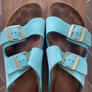 Arizona softbed nubuck Birkenstock’s
